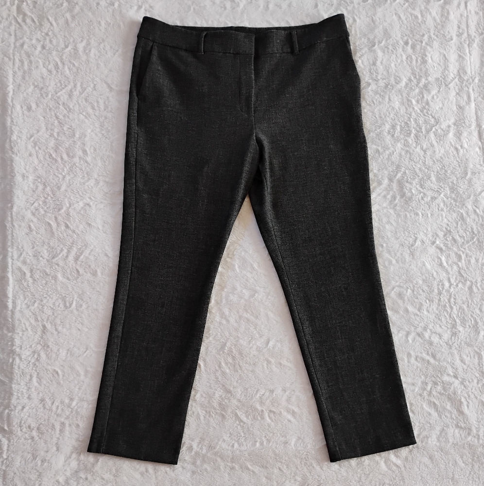Ann Taylor Factory Charcoal Gray Ankle Dress Pants